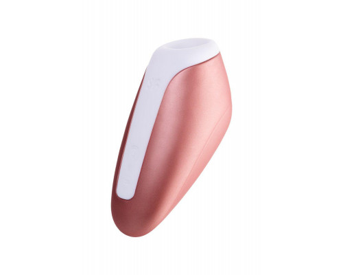 Вакуум-волновой бесконтактный стимулятор клитора Satisfyer Love Breeze, силикон, розовый, 9,5 см.