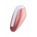 Вакуум-волновой бесконтактный стимулятор клитора Satisfyer Love Breeze, силикон, розовый, 9,5 см.