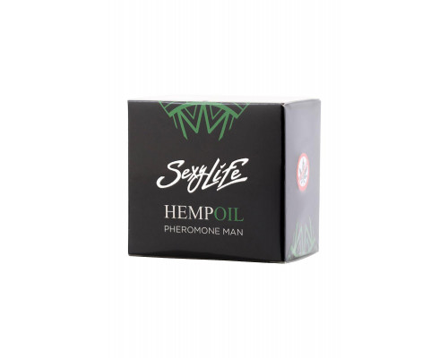 Ароматическое масло с феромонами Sexy Life мужские, Hemp Oil Pheromone 5 мл