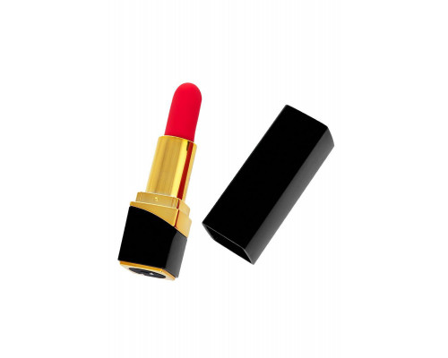 Минивибратор Flovetta PANSIES, ABS пластик, черный, 9 см