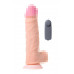 Вибратор-гигант LoveToy, реалистичный, neoskin, телесный, 26 см, Ø 6,1 см