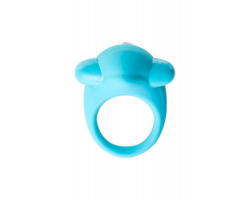 Эрекционное кольцо на пенис TOYFA A-Toys, силикон, голубой, Ø 5,4 см