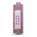 Вибратор TOYFA Dolce Leo, силикон, розовый, 16,5см