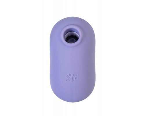 Вакуумный стимулятор клитора с вибрацией Satisfyer Pro To Go 2, фиолетовый, 8,5 см