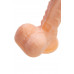 Реалистичный фаллоимитатор RealStick Nude Shaw, PVC, телесный, 17 см