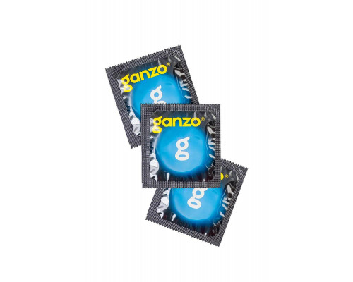 Презервативы  GANZO XXL увеличенные, латекс, 19 см, 5,5 см, 3 шт.