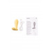 Анальный вибратор Satisfyer Intensity Plug Connect App, силикон, желтый, 9 см
