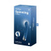 Вибратор для точки G  с ротацией Satisfyer Spinning G-Spot 1, силикон, синий, 16,8 см