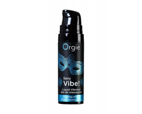 Гель для массажа ORGIE Sexy Vibe Liquid Vibrator с эффектом вибрации, 15 мл
