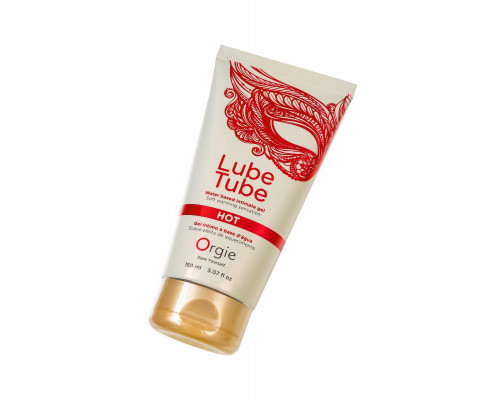 Интимный гель ORGIE LUBE TUBE HOT, водная основа, с разогревающим эффектом, 150 мл