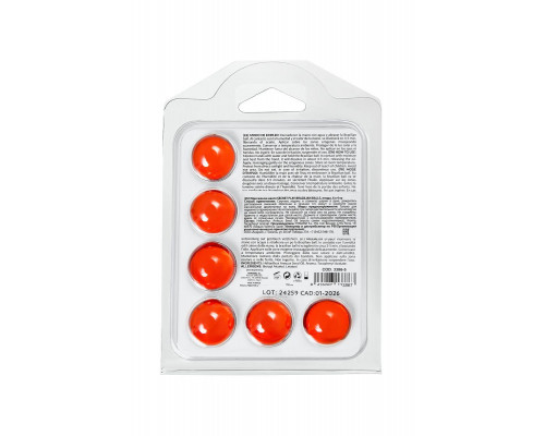 Массажное масло SECRET PLAY BRAZILIAN BALLS, ягоды, 6 х 4 гр