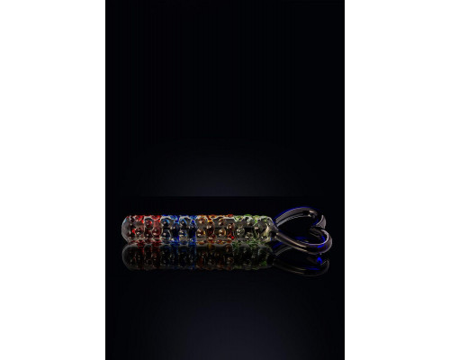 Нереалистичный фаллоимитатор Sexus Glass, стекло, прозрачный, 22,5 см