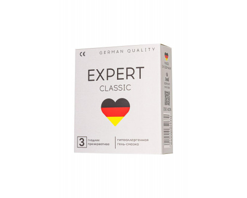 Презервативы EXPERT Classic Germany 3 шт. (классические)
