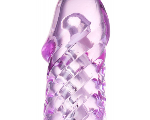 Вибратор с клиторальным стимулятором A-Toys by TOYFA High-Tech fantasy, TPE, фиолетовый, 22, 5 см