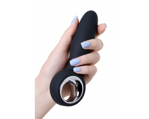 Анальный стимулятор POPO Pleasure by TOYFA Sagitta, силикон, черный, 9 см