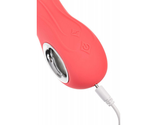 Стимулятор с функцией UP&DOWN Flovetta Flox, силикон, коралловый, 21,5 см