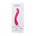 Нереалистичный вибратор LOVENSE Osci 2 G-spot, силикон, розовый, 22 см