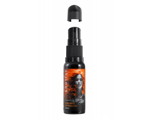Гель Erotist с эффектом вибрации VOLCANO OF PASSION: MANGO (со вкусом манго), 25 мл