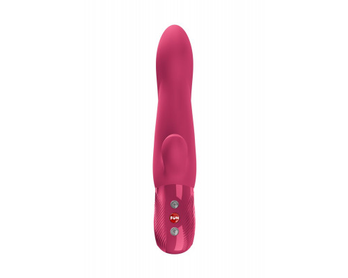 Пульсатор кролик Fun Factory Bi Stronic Arc, силикон, малиновый, 22,3 см