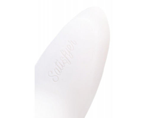 Стимулятор клитора Satisfyer Pro Plus Vibration, силикон+ABS пластик, белый, 19 см.