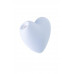 Вакуумно-волновой стимулятор клитора с вибрацией Satisfyer Cutie Heart, силикон, голубой, 7,7 см