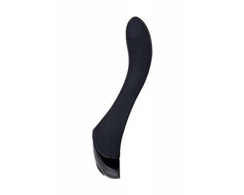 Многофункциональный мини-вибратор Satisfyer Candy Cane, силикон, чёрный, 11 см