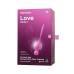 Вагинальные шарики с вибрацией Satisfyer Love Birds 1 Connect App, розовый, 22,2 см