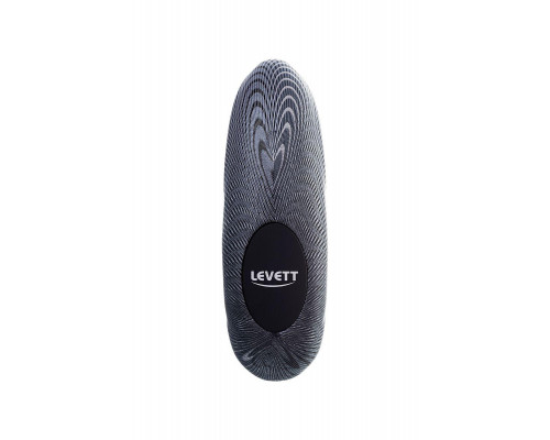 Стимулятор простаты Levett Ancus, силикон, черный, 11 см