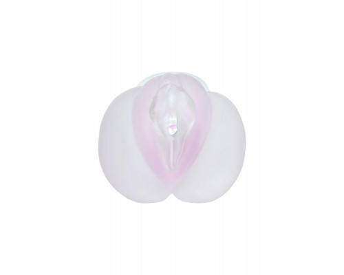 Мастурбатор реалистичный Juicy Pussy by TOYFA Crystal Rose, TPE, 14 см