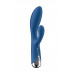 Вибратор-кролик с ротацией Satisfyer Spinning Rabbit 1, силикон, синий, 20,5 см
