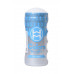 Мастурбатор нереалистичный MensMax Colors Ring Blue, TPE, белый, 15 см