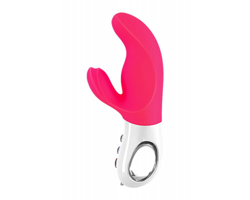 Вибратор Fun Factory MiSS BI, силикон, розовый, 17 см