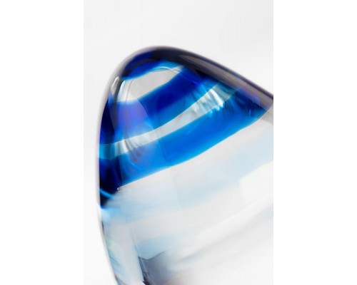 Анальная втулка Sexus Glass, стекло, прозрачная, 11,5 см, Ø 4 см
