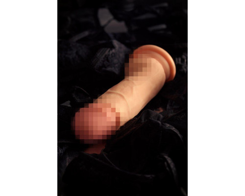 Реалистичный фаллоимитатор RealStick Elite Richard, TPR, телесный, 20 см