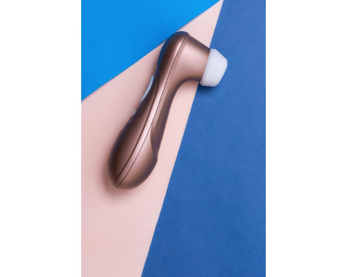 Вакуум-волновой стимулятор клитора Satisfyer Pro 2 Generation 2, силикон, розовый, 16,5 см