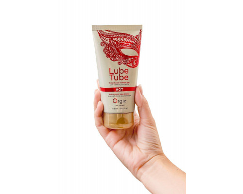 Интимный гель ORGIE LUBE TUBE HOT, водная основа, с разогревающим эффектом, 150 мл