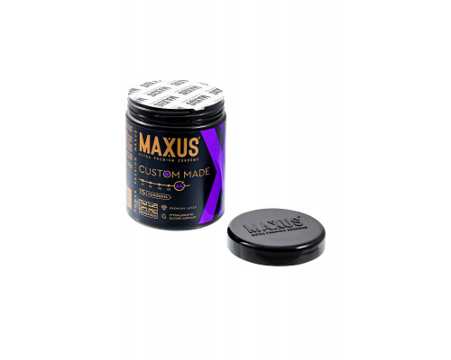 Презервативы Maxus Custom Made 64 гладкие X-Edition, 15 шт