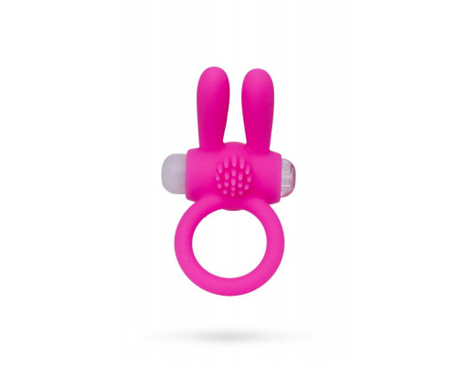 Эрекционное кольцо на пенис A-Toys by TOYFA Rabbi, силикон, розовый, Ø 2,5 см