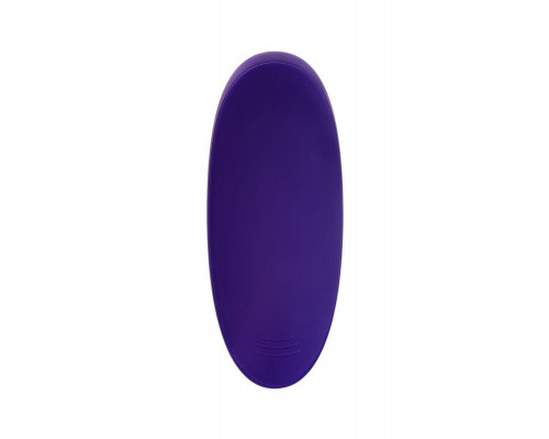 Вибромассажер для пар Satisfyer Double Plus Remote с пультом ДУ, силикон, фиолетовый, 8,8 см