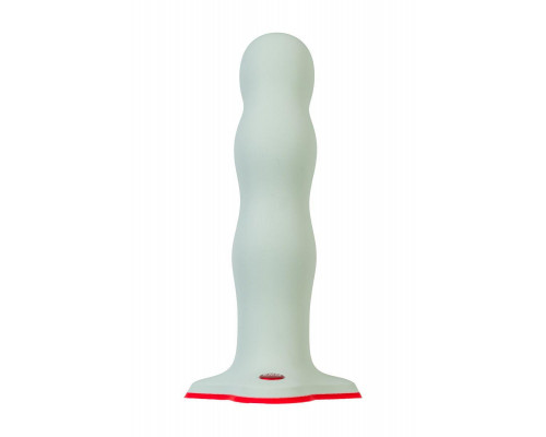 Фаллоимитатор Fun Factory STUBS BOUNCER, силикон, зелёный, 18,5 см