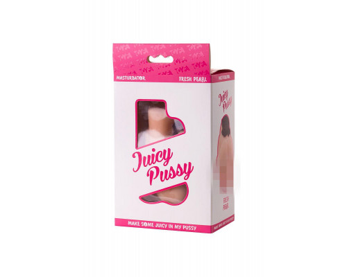 Мастурбатор реалистичный Juicy Pussy by TOYFA Fresh Pearl, вагина, TPR, телесный, 13 см