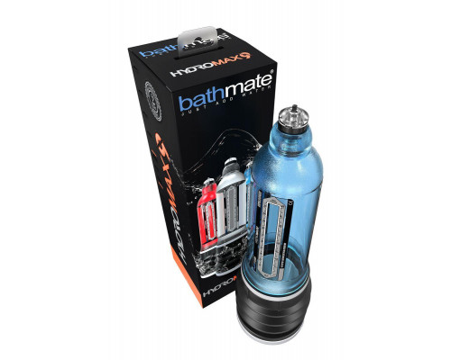 Гидропомпа Bathmate HYDROMAX9, ABS пластик, голубая, 32,5 см (аналог Hydromax X40)