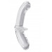Двусторонний фаллоимитатор Satisfyer Double Crystal, стекло, прозрачный, 19,5 см
