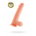 Реалистичный фаллоимитатор RealStick Elite Porter, TPR, телесный, 23,5 см