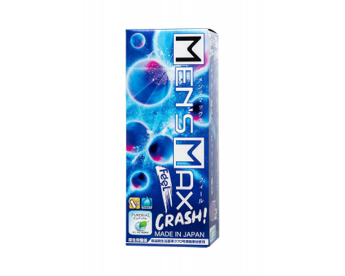 Мастурбатор нереалистичный MensMax FEEL CRASH, TPE, фиолетовый, 14,2 см