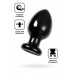 Анальная втулка POPO Pleasure by TOYFA Cetus α, PVC, черная, 11,5 см, Ø 6,2 см