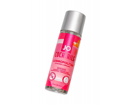 Съедобный лубрикант со вкусом коктейля «Космополитан» JO H2O COSMOPOLITAN, 60 мл