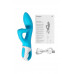 Нереалистичный вибратор Satisfyer Embrace me, силикон, бирюзовый, 22,5 см
