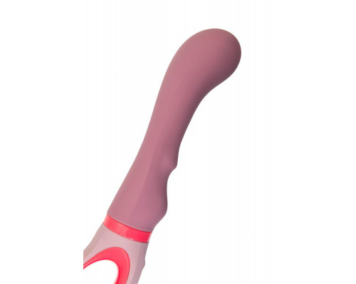 Вибратор Flovetta ROSE, силикон, розовый, 19 см