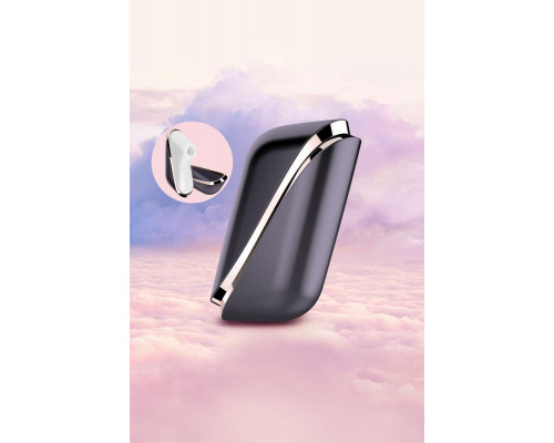 Вакуумно-волновой стимулятор клитора Satisfyer Traveler, силикон, баклажан, 10,7 см